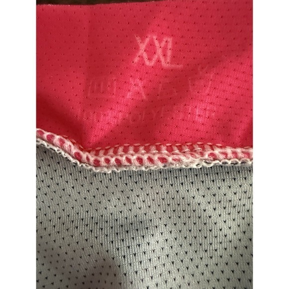 Cycle‎ Run Womens Short Sleeve Shirt with 3 Back Pockets Pink/Purple Size XXL - Picture 4 of 6